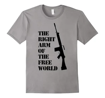 New Men T shirt Fashion FN FAL The right arm of the free world t-shirt dark version T Shirt
New Men T shirt Fashion FN FAL The right arm of the free world t-shirt dark version T Shirt