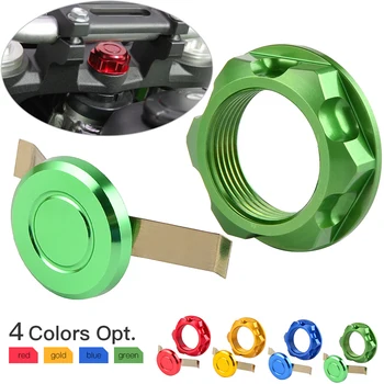 NICECNC Steering Stem Nut Cap Cover For Kawasaki KX125 KX250 KX250F KX450F KLX450R 2004-2018 KX 125 250 250F 450F KLX 450R
NICECNC Steering Stem Nut Cap Cover For Kawasaki KX125 KX250 KX250F KX450F KLX450R 2004-2018 KX 125 250 250F 450F KLX 450R