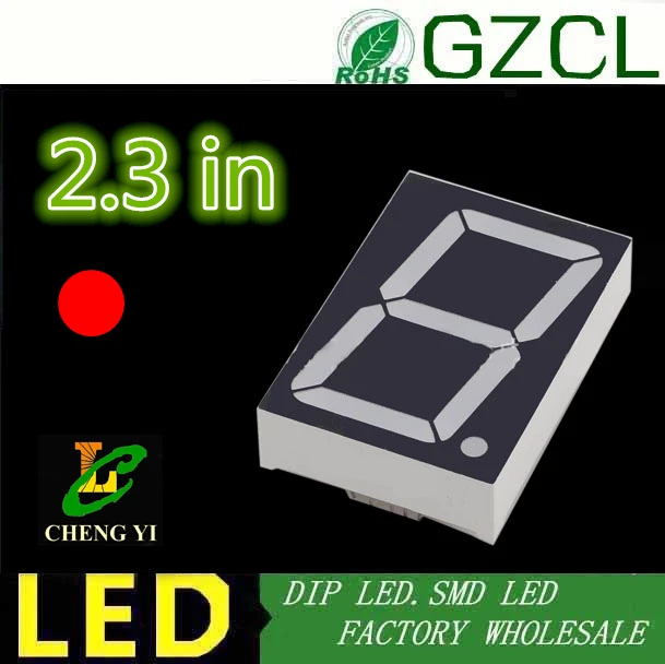 2.3" 2.3in Digital Tube Plastic Metal 2.3 inch RED 7 Segment 1 Bit LED Display 69.7*47.8*12mm Common cathode anode Nixie tube
2.3" 2.3in Digital Tube Plastic Metal 2.3 inch RED 7 Segment 1 Bit LED Display 69.7*47.8*12mm Common cathode anode Nixie tube