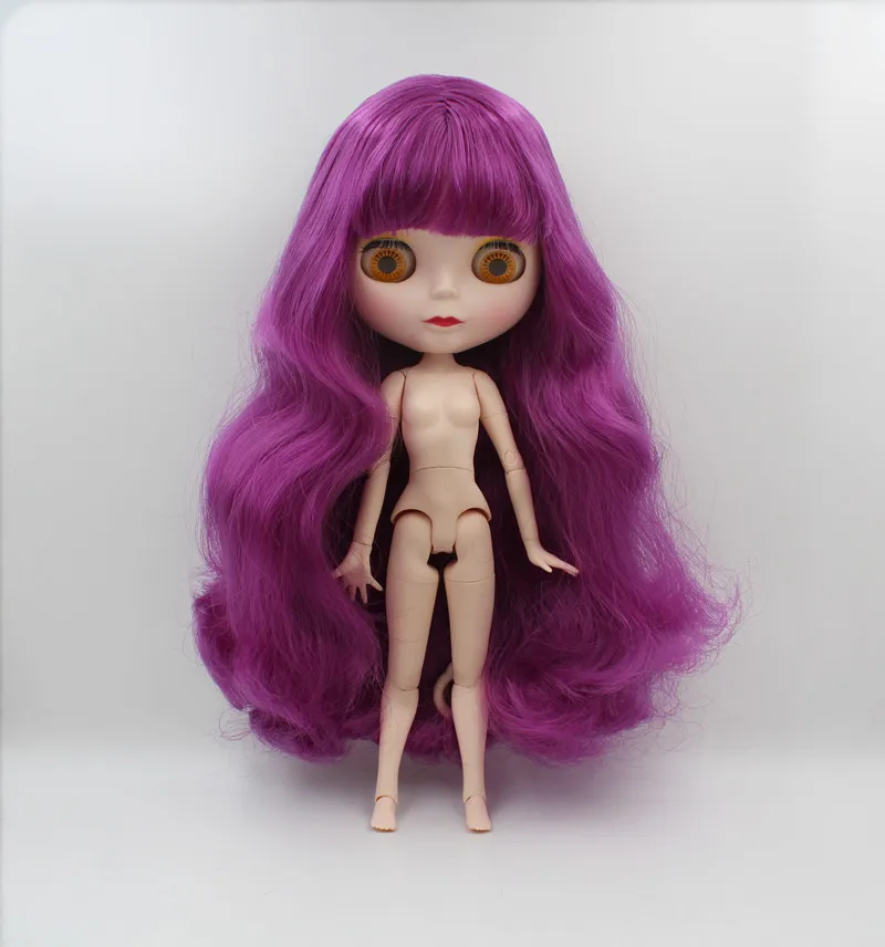 Blygirl,Blyth doll,Curly purple bangs, 1/6 nude dolls, 19 joints, a new face shell doll that can make up for her
Blygirl,Blyth doll,Curly purple bangs, 1/6 nude dolls, 19 joints, a new face shell doll that can make up for her