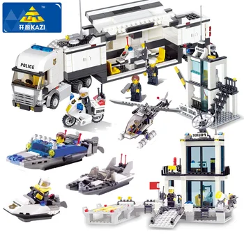 Blocks Police Station Model Toys Plastic Assembly Blocks DIY Building Blocks Playmobil Bricks Educational Toys For Children
Blocks Police Station Model Toys Plastic Assembly Blocks DIY Building Blocks Playmobil Bricks Educational Toys For Children