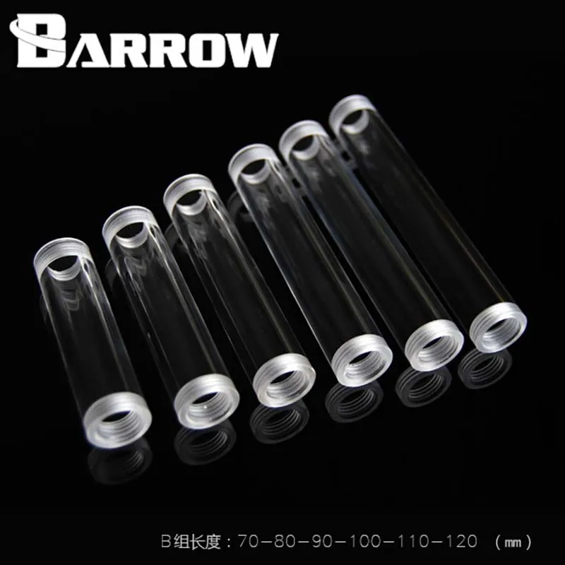Barrow water cooler PMMA Tube High-transparent Acrylic Female to Female Extender of B Set(L:70mm/80mm/90mm/100mm/110mm/120mm)
Barrow water cooler PMMA Tube High-transparent Acrylic Female to Female Extender of B Set(L:70mm/80mm/90mm/100mm/110mm/120mm)