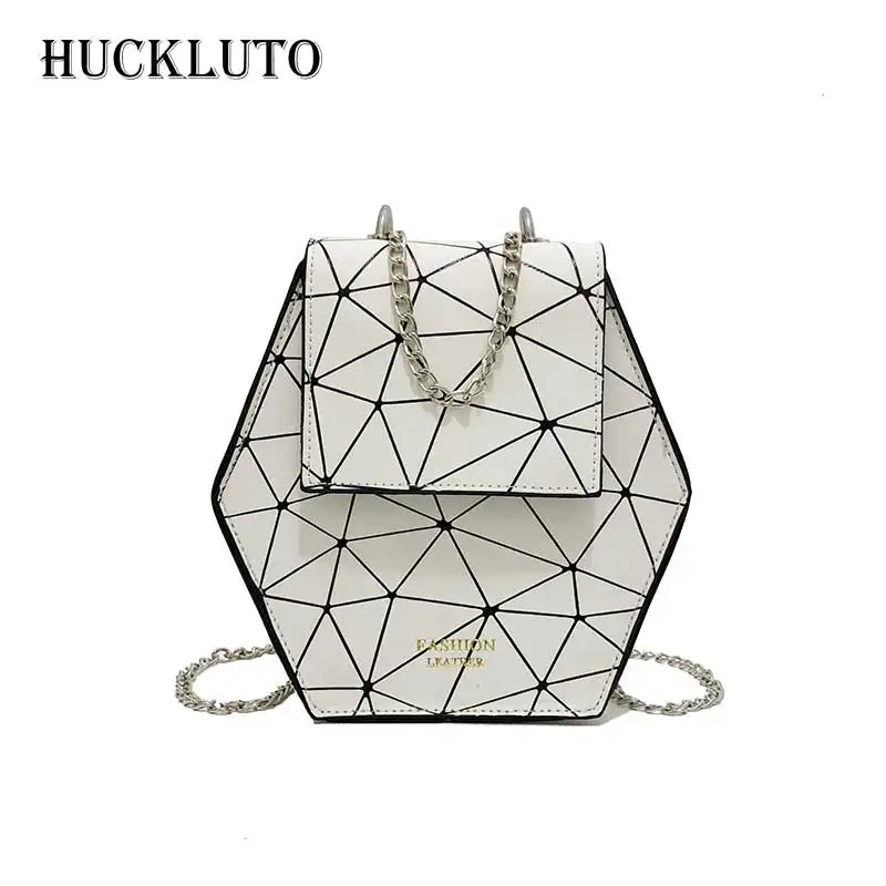 HuckLuto Brand 2019 Promotion Sale Korean Fashion Casual Chain Geometric Letter Mini Shoulder Bag Leather Female Crossbody Bag
HuckLuto Brand 2019 Promotion Sale Korean Fashion Casual Chain Geometric Letter Mini Shoulder Bag Leather Female Crossbody Bag