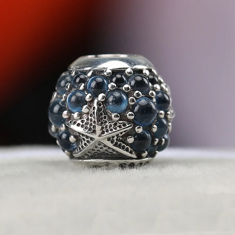 Summer Collection Original 925 Sterling Silver Oceanic Starfish Charm Frosty Mint CZ Beads Fit Pandora Bracelets DIY Christmas
Summer Collection Original 925 Sterling Silver Oceanic Starfish Charm Frosty Mint CZ Beads Fit Pandora Bracelets DIY Christmas
