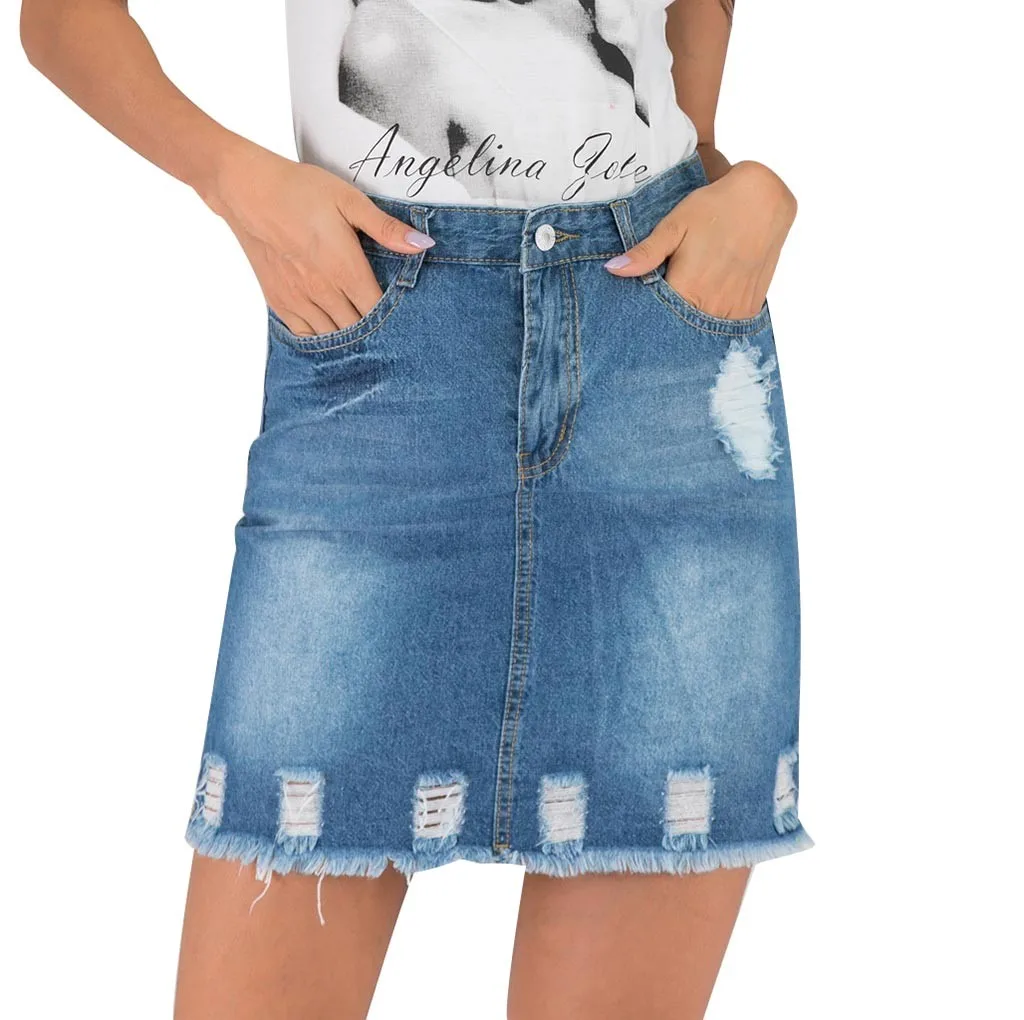 Button A-Line Jeans Solid Womens Denim Skirt Zipper Pockets Jeans Skirts Casual Plus Size Skirts Summer 2019#3
Button A-Line Jeans Solid Womens Denim Skirt Zipper Pockets Jeans Skirts Casual Plus Size Skirts Summer 2019#3
