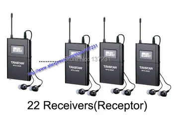 New 22pcs/lot Takstar WTG-500 single receiving (including earphone) Wireless tour guide system Receivers only + in ear earphone
New 22pcs/lot Takstar WTG-500 single receiving (including earphone) Wireless tour guide system Receivers only + in ear earphone