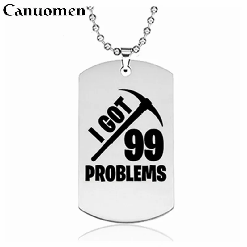 Canuomen Fortnight Game Battle Royale Pendant Necklace Stainless Steel Necklaces Gifts for Men Boys Fashion Fans Jewelry Choker
Canuomen Fortnight Game Battle Royale Pendant Necklace Stainless Steel Necklaces Gifts for Men Boys Fashion Fans Jewelry Choker