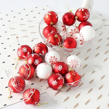 24pcs 6cm Rose Gold Red Christmas Tree Ball Baubles Party Wedding Hanging Ornament Christmas Decoration Supplies For Home Decor
24pcs 6cm Rose Gold Red Christmas Tree Ball Baubles Party Wedding Hanging Ornament Christmas Decoration Supplies For Home Decor