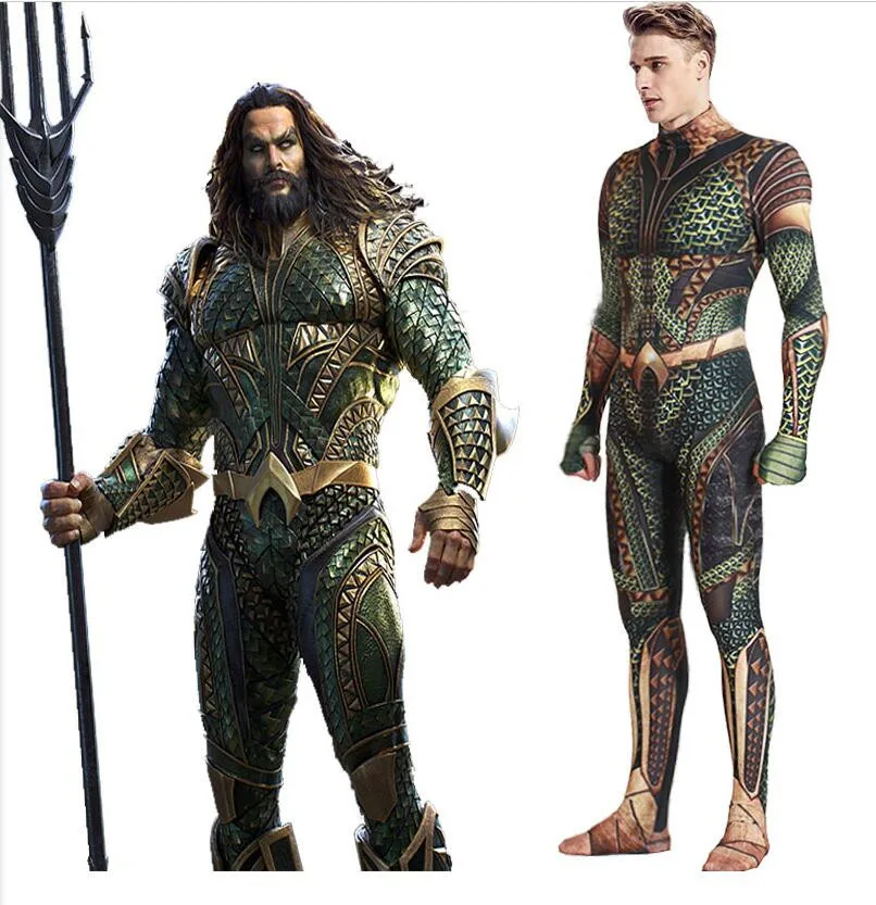 Aquaman Cosplay Arthur Curry Costume Zentai Adults Kids Men Boy Jumpsuits Suit Bodysuit Halloween Costume
Aquaman Cosplay Arthur Curry Costume Zentai Adults Kids Men Boy Jumpsuits Suit Bodysuit Halloween Costume