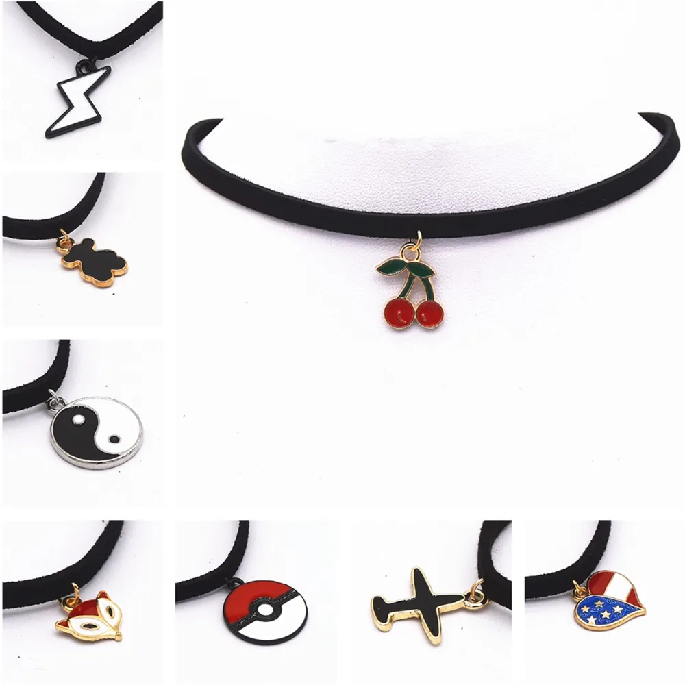 Leather Necklace Torques Pure Black Velvet Ribbon Maxi Statement Chokers Necklace For Women Collares Fashion Jewelry Colar 2016
Leather Necklace Torques Pure Black Velvet Ribbon Maxi Statement Chokers Necklace For Women Collares Fashion Jewelry Colar 2016