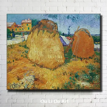 impression Van wheat straw scenery canvas printings oil painting printed on canvas wall art decoration picture no frame
impression Van wheat straw scenery canvas printings oil painting printed on canvas wall art decoration picture no frame