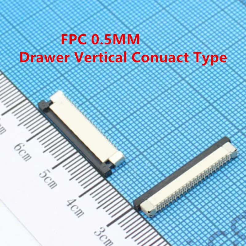 10pcs/lot FPC Connector socket 0.5MM Drawer type Vertical 4P 5P 6P 7P 8P/9/10/12/14/15/16/18/20/22/24/26/28/30/32/38/40/50/60
10pcs/lot FPC Connector socket 0.5MM Drawer type Vertical 4P 5P 6P 7P 8P/9/10/12/14/15/16/18/20/22/24/26/28/30/32/38/40/50/60