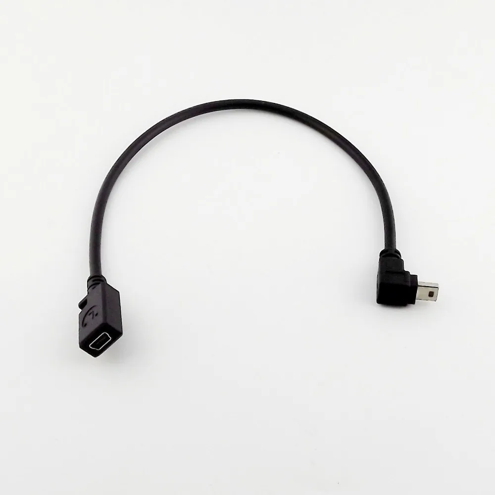 1pc Mini USB 5 Pin Female To Male Down Direction Angle Extension Data Adapter Cable 25cm
1pc Mini USB 5 Pin Female To Male Down Direction Angle Extension Data Adapter Cable 25cm