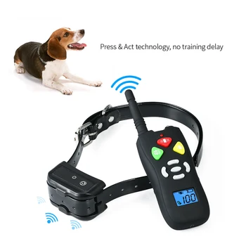 Rechargeable Dog Training Collar with Remote Control Effective Anti Bark Collar with 100 Sensitivity Level Safe Humane Vibration
Rechargeable Dog Training Collar with Remote Control Effective Anti Bark Collar with 100 Sensitivity Level Safe Humane Vibration