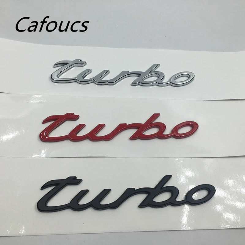ABS TURBO emblem Script Logo Badge Sticker Trunk Decals for PORSCHE Cayenne macan 117*21mm
ABS TURBO emblem Script Logo Badge Sticker Trunk Decals for PORSCHE Cayenne macan 117*21mm