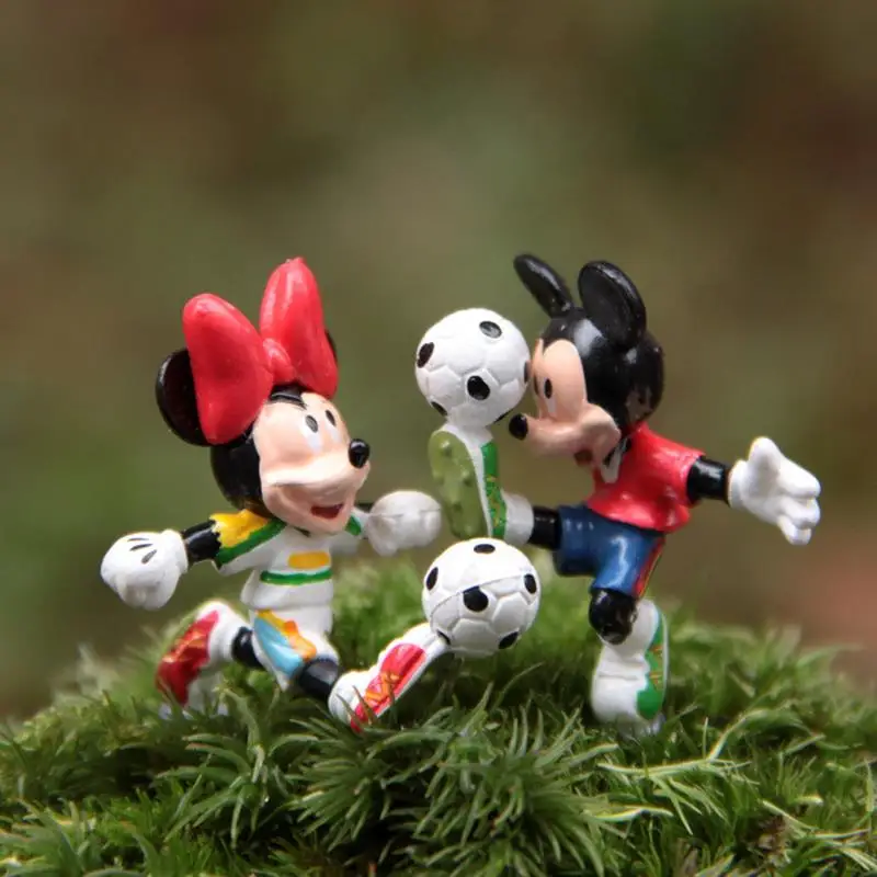 Mickey & Minnie Cute Figures Toys DIY Lovers Mickey & Minnie Mouse With Football PVC Action Figure Toy Doll Collection Model Toy
Mickey & Minnie Cute Figures Toys DIY Lovers Mickey & Minnie Mouse With Football PVC Action Figure Toy Doll Collection Model Toy