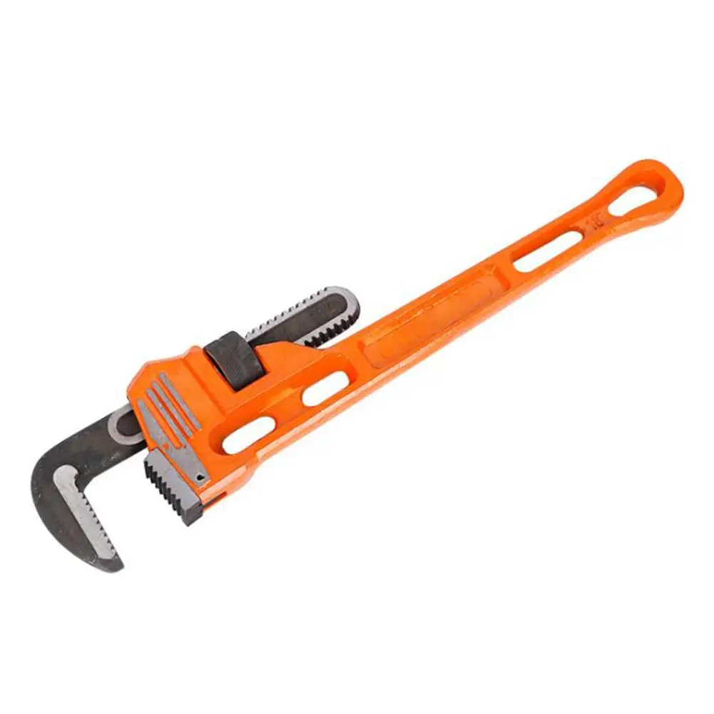 1Piece 14" Pipe Wrench Adjustable Plumbing Wrench High Torque 60mm Max Clamp Pipe Vice Universal Wrench Hand Tools
