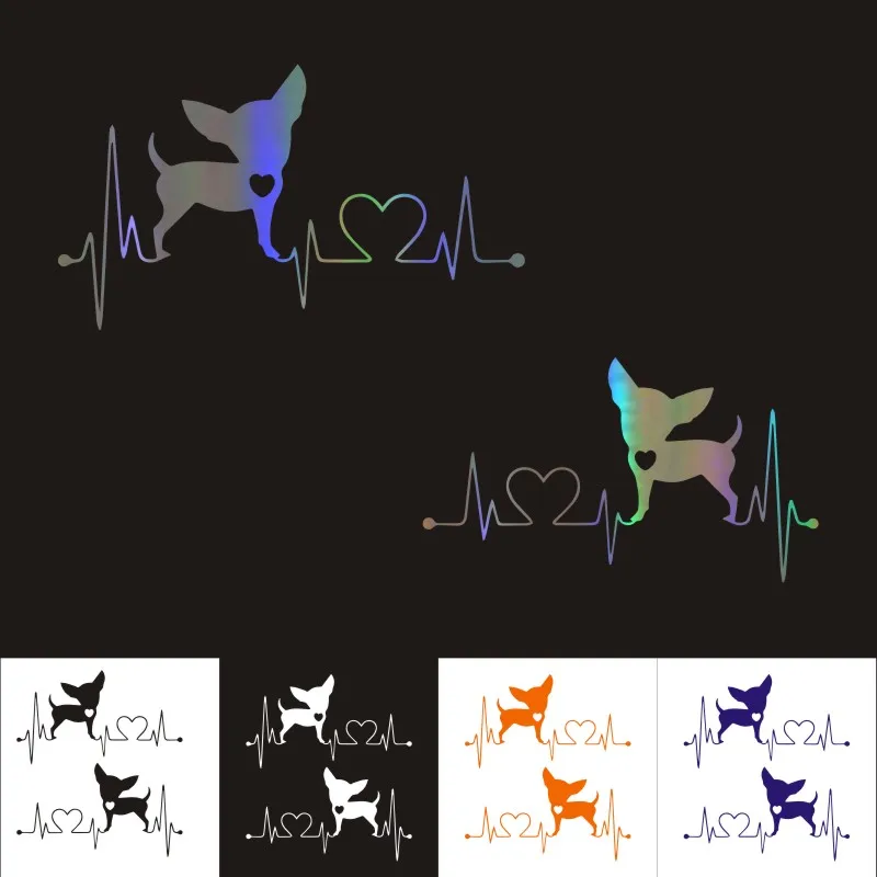 Car Stickers 11.7CM*6.6CM Chihuahua Dog Lovely Car Window Decoration 3D Reflective Car Styling BUY 2 SAVE HALF Custom Sticker
Car Stickers 11.7CM*6.6CM Chihuahua Dog Lovely Car Window Decoration 3D Reflective Car Styling BUY 2 SAVE HALF Custom Sticker