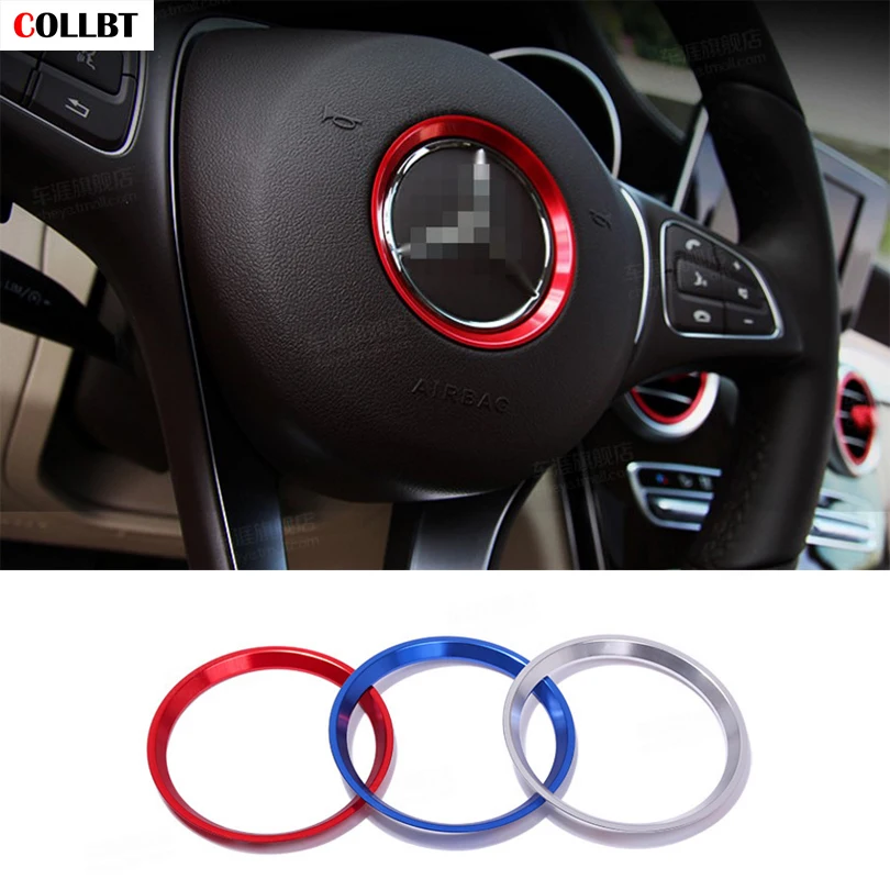 ABS Chrome Steering Wheel Ring Trim Cover For Mercedes Benz CLA GLE GLC A B C Class W204 W246 W176 W117 C117 Car-Styling
ABS Chrome Steering Wheel Ring Trim Cover For Mercedes Benz CLA GLE GLC A B C Class W204 W246 W176 W117 C117 Car-Styling