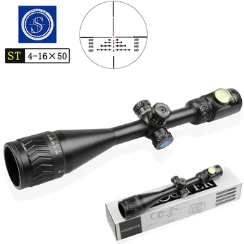 SHOOTER 4-16X50AOE Optic Rifle Sight Scope Traveling Hunting Outdoor Monocular telescope High Quality air rifle accessories
SHOOTER 4-16X50AOE Optic Rifle Sight Scope Traveling Hunting Outdoor Monocular telescope High Quality air rifle accessories