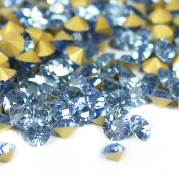 Lt.Sapphire~Size SS29 288pcs/lot Round Crystal loose pointback rhinestone,Glass glue on nail art rhinestones
Lt.Sapphire~Size SS29 288pcs/lot Round Crystal loose pointback rhinestone,Glass glue on nail art rhinestones
