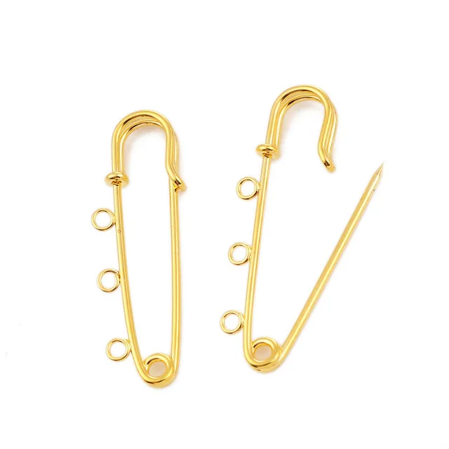5Pcs 5cm Iron Plated Safety Pin Brooches Connectors Findings for DIT Jewelry Making Craft Findings Sewing Accessories
5Pcs 5cm Iron Plated Safety Pin Brooches Connectors Findings for DIT Jewelry Making Craft Findings Sewing Accessories