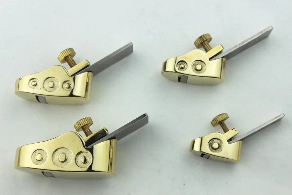 4 pcs new style various convex bottom brass planes Carpentry plane Violin wood making tools
4 pcs new style various convex bottom brass planes Carpentry plane Violin wood making tools