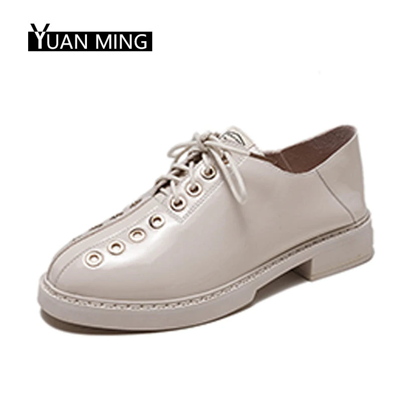 YUANMING Women Casual Shoes Women Flats Spring Autumn Women Shoes Platform Shoes Lace Up PU Leather Fashion for Women Shoes
YUANMING Women Casual Shoes Women Flats Spring Autumn Women Shoes Platform Shoes Lace Up PU Leather Fashion for Women Shoes