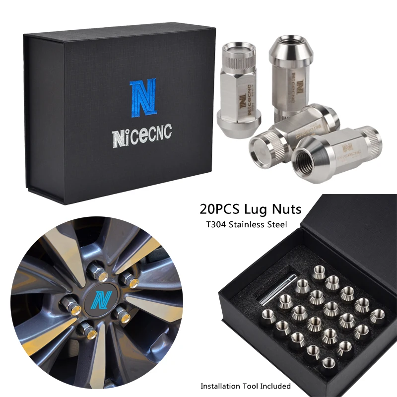 M12x1.5 Forged Wheel Lug Nuts for Ford C-Max Escape Fusion Transit Connect 2015 2016 2017 2018 T304 Stainless Steel Lug Bolts
M12x1.5 Forged Wheel Lug Nuts for Ford C-Max Escape Fusion Transit Connect 2015 2016 2017 2018 T304 Stainless Steel Lug Bolts