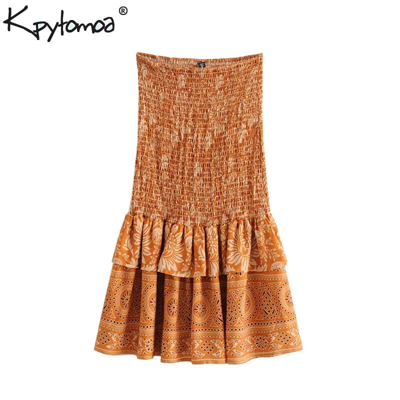 Boho Chic Summer Vintage Floral Print Stretch Mini Skirt Women 2019 Fashion High Waist Ruffled Beach Skirt Faldas Mujer
Boho Chic Summer Vintage Floral Print Stretch Mini Skirt Women 2019 Fashion High Waist Ruffled Beach Skirt Faldas Mujer