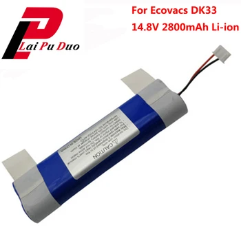 for Ecovacs Replacement battery sweeping robot DK33 DK35 DN55 DN56 DN520 DJ35 DJ36 DN55 14.8v 2800mah li-ion
for Ecovacs Replacement battery sweeping robot DK33 DK35 DN55 DN56 DN520 DJ35 DJ36 DN55 14.8v 2800mah li-ion