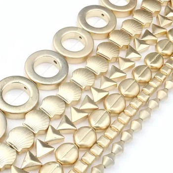 Gold Matte Hematite Spacers Gyro Square Hollow Circle Stone Beads For Jewelry Making Needlework DIY Bracelet Necklace 15 inches
Gold Matte Hematite Spacers Gyro Square Hollow Circle Stone Beads For Jewelry Making Needlework DIY Bracelet Necklace 15 inches
