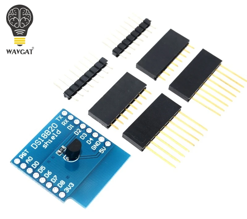 DS18B20 module For D1 MINI DS18B20 temperature measurement sensor module For WAVGAT d1 mini
DS18B20 module For D1 MINI DS18B20 temperature measurement sensor module For WAVGAT d1 mini