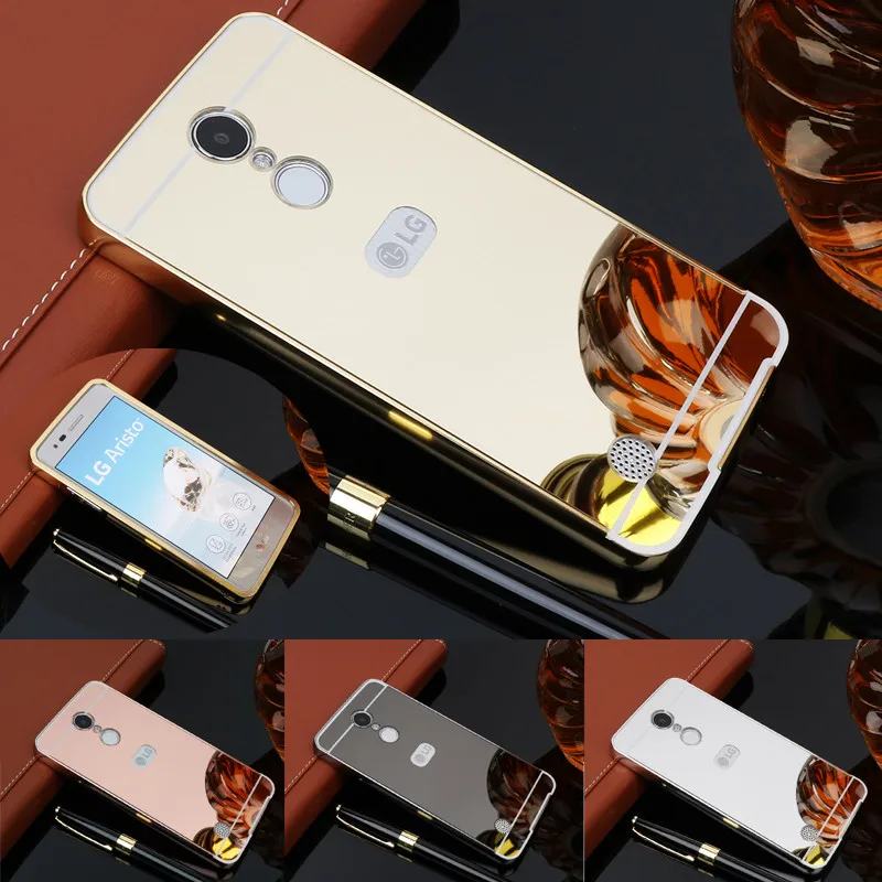 For LG V3 LG Aristo MS210 Case Plating Metal Frame Cover with Mirror Back Cover Hard Phone Case for LG Aristo MS210 V3 K8 2017
For LG V3 LG Aristo MS210 Case Plating Metal Frame Cover with Mirror Back Cover Hard Phone Case for LG Aristo MS210 V3 K8 2017