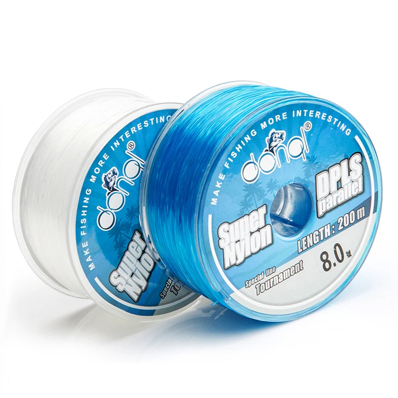 DONQL New 200m Nylon Fishing Line Super Strong Monofilament Wire 2-27LB Saltwater Freshwater Fly Fishing Line With Box
DONQL New 200m Nylon Fishing Line Super Strong Monofilament Wire 2-27LB Saltwater Freshwater Fly Fishing Line With Box