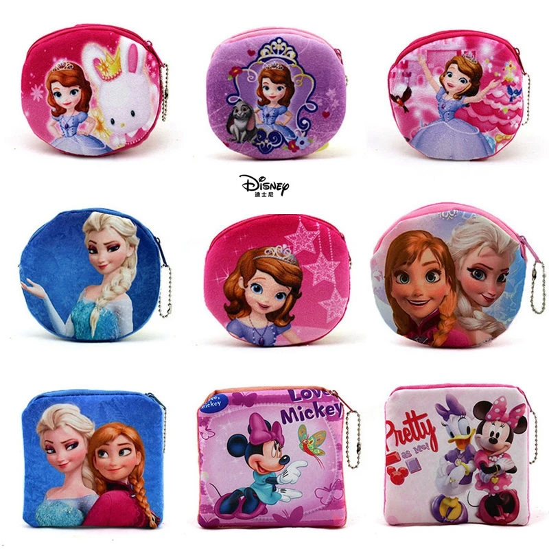 Disney cute cartoon coin purse creative Frozen Sophia Children's hand bag storage bag
Disney cute cartoon coin purse creative Frozen Sophia Children's hand bag storage bag