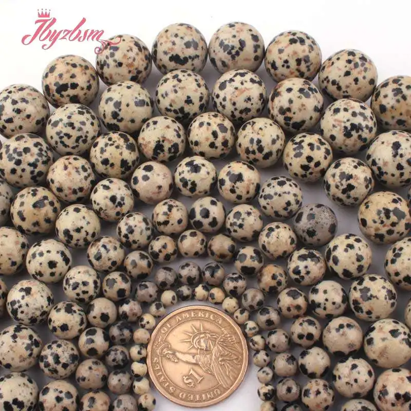6,8,10,12mm Round Beads Ball Multicolor Dalmatian Natural Stone Beads For DIY Necklace Bracelet Jewelry Making 15" Free Shipping
6,8,10,12mm Round Beads Ball Multicolor Dalmatian Natural Stone Beads For DIY Necklace Bracelet Jewelry Making 15" Free Shipping