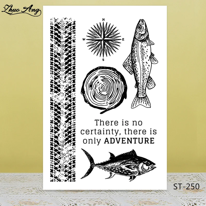 Adventure/fish Transparent silicon stamps/seals for DIY Scrapbooking/Photo Album Decorative Card Making Clear Stamps Supplies
Adventure/fish Transparent silicon stamps/seals for DIY Scrapbooking/Photo Album Decorative Card Making Clear Stamps Supplies