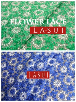 LASUI O0022 Dyed Snowflake Series Stereo Embroidery Shirt Embroidery Lace Fashion Fabric Green / Blue
LASUI O0022 Dyed Snowflake Series Stereo Embroidery Shirt Embroidery Lace Fashion Fabric Green / Blue