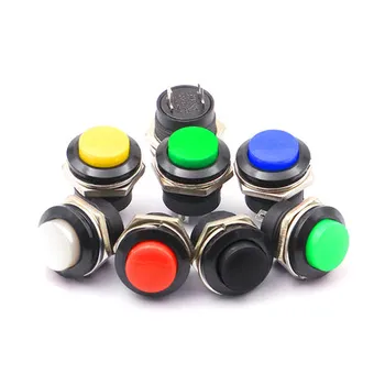 50PCS six color red green momentary button switches OFF-ON reset switch 16MM 3A 250V AC non-locking switch round button R13-507
50PCS six color red green momentary button switches OFF-ON reset switch 16MM 3A 250V AC non-locking switch round button R13-507