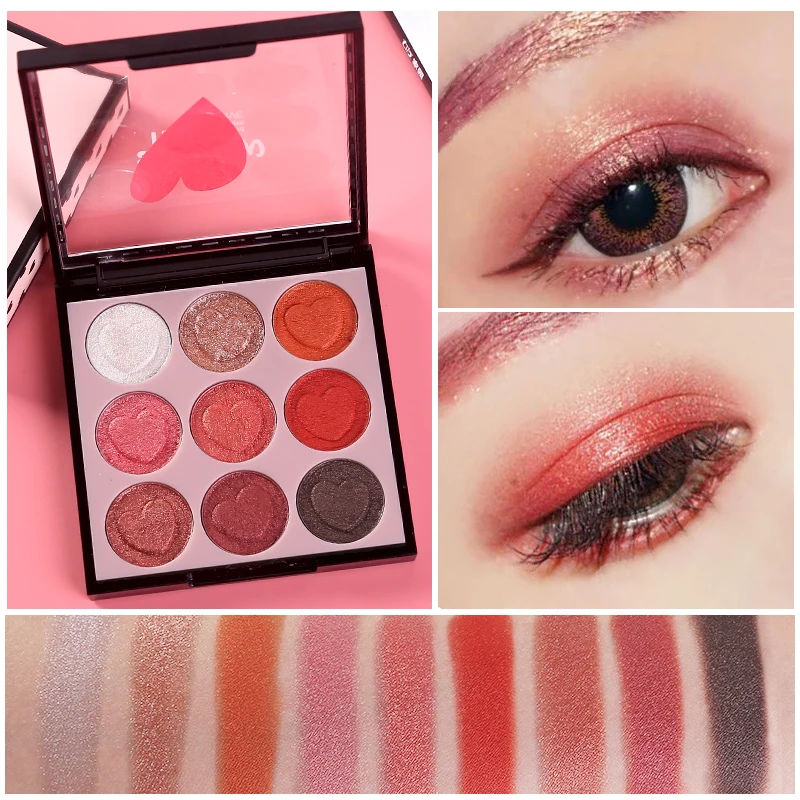 HOLD LIVE 9 Colors Professional Shimmer Matte Eye Shadow Pigment Eyeshadow Palette Glitter Eyes Makeup Shadows Make Up Kit Set
HOLD LIVE 9 Colors Professional Shimmer Matte Eye Shadow Pigment Eyeshadow Palette Glitter Eyes Makeup Shadows Make Up Kit Set