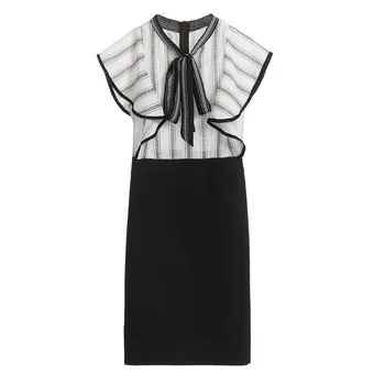 2019 Women Office Dress Ladies Fashion Dress Working Girl Summer Bodycon Midi Dresses Batwing Sleeve with Bow Slim Vestidos
2019 Women Office Dress Ladies Fashion Dress Working Girl Summer Bodycon Midi Dresses Batwing Sleeve with Bow Slim Vestidos