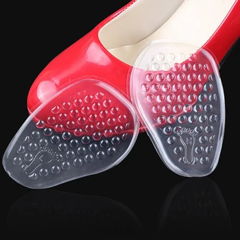 3 pairs women silicone gel forefoot metatarsal massage pad ball of Foot comfort high heel anti slip pads pain relief insole
3 pairs women silicone gel forefoot metatarsal massage pad ball of Foot comfort high heel anti slip pads pain relief insole