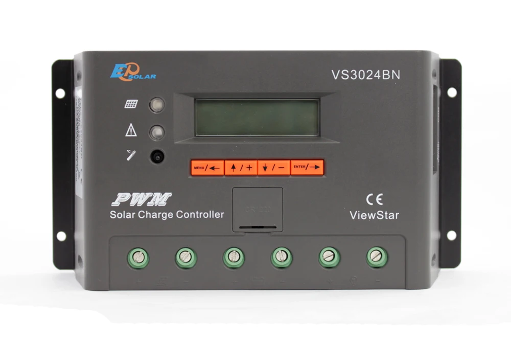 View Star VS3024BN 30A 12V 24V Auto EP PWM Solar Charge Controller Regulator LCD Display
View Star VS3024BN 30A 12V 24V Auto EP PWM Solar Charge Controller Regulator LCD Display