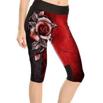 Womens Red Floral Summer Pants Vintage Elastic S To 4xL Plus Size Black Casaul Fitness Pants 3 Patterns
Womens Red Floral Summer Pants Vintage Elastic S To 4xL Plus Size Black Casaul Fitness Pants 3 Patterns