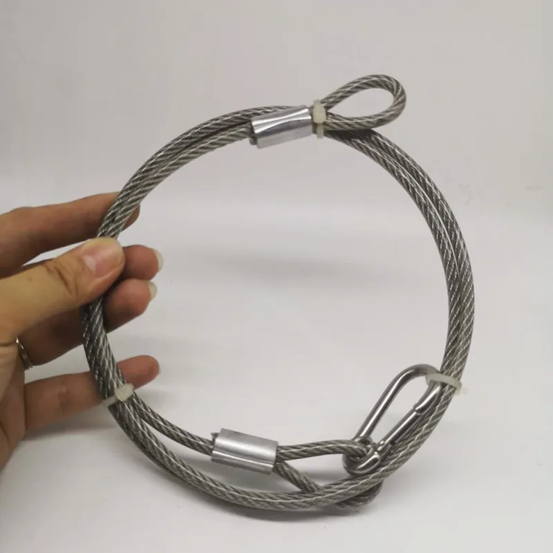 (PVC)1.2mm,50M/100M, 7X7 304 stainless steel wire rope with PVC coating softer fishing coated cable clothesline traction rope
(PVC)1.2mm,50M/100M, 7X7 304 stainless steel wire rope with PVC coating softer fishing coated cable clothesline traction rope