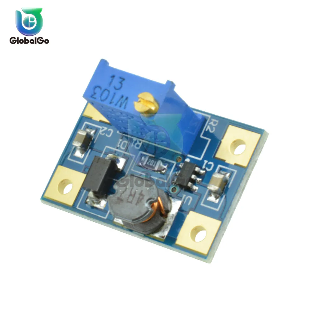 2 24V постоянного тока до 28 в 2A DC SX1308 повышающий Регулируемый силовой модуль Step UP