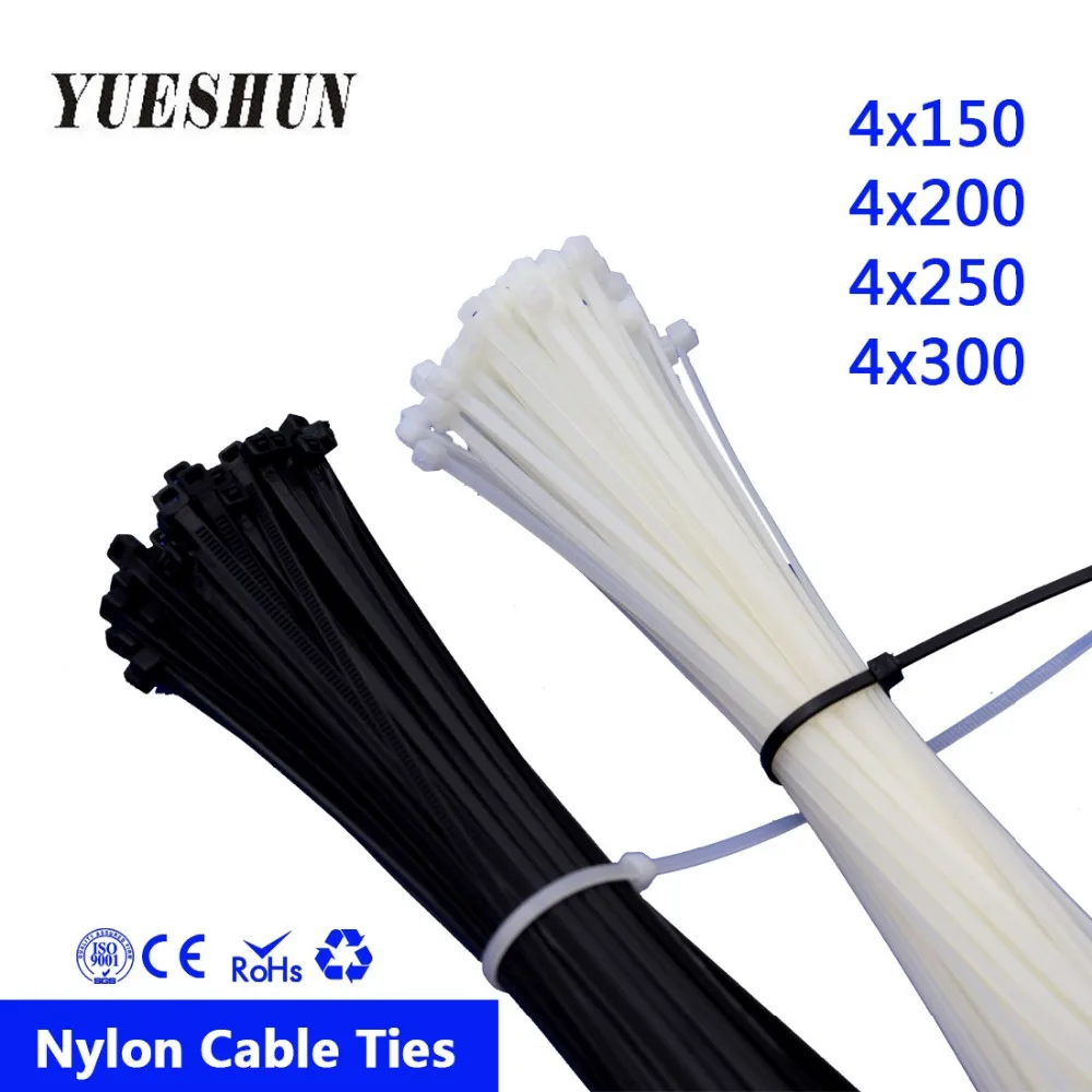 100pcs 4*150 4*200 4*250 4*300 black zip ties Self Locking cable zip white nylon 150mm 200mm cable tie
100pcs 4*150 4*200 4*250 4*300 black zip ties Self Locking cable zip white nylon 150mm 200mm cable tie