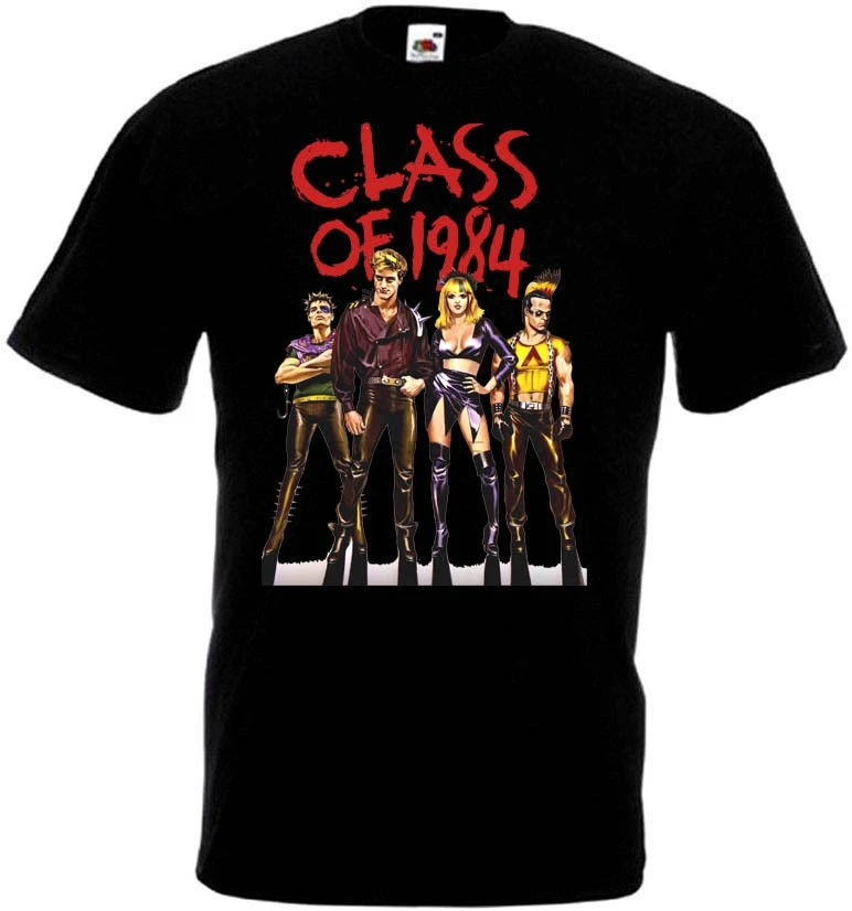Class Of 1984 Movie Poster Mens T-Shirts Hip Hop Streetwear Tshirt Cool Logo Tshirts O Neck Tee Shirt Men Tops
Class Of 1984 Movie Poster Mens T-Shirts Hip Hop Streetwear Tshirt Cool Logo Tshirts O Neck Tee Shirt Men Tops
