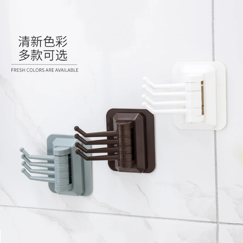 paste type hutch defends free nail wall rotating hook does not hurt bathroom waterproof four hook to receive the rack
paste type hutch defends free nail wall rotating hook does not hurt bathroom waterproof four hook to receive the rack